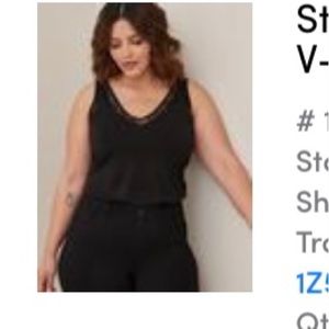Black torrid tank top